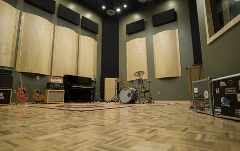 Prepping drums for recording